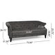 preview thumbnail 22 of 28, Morganton Indoor Tufted 3-seater Sofa by Christopher Knight Home