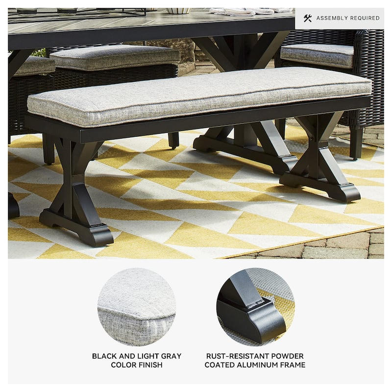 Beachcroft Bench with Cushion