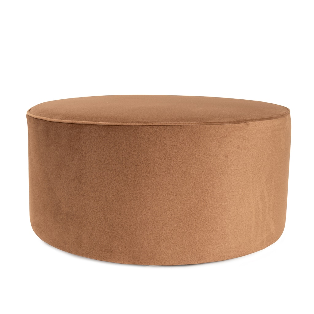 Universal 36" Round Ottoman Qivuit Brown