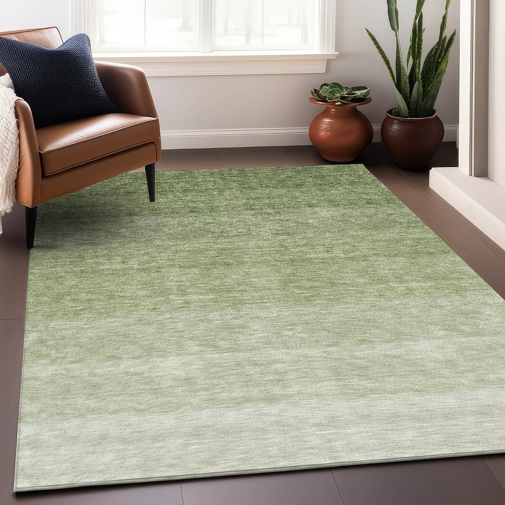 Premium Washable Super Soft Ombre Mod Mayfield Rug