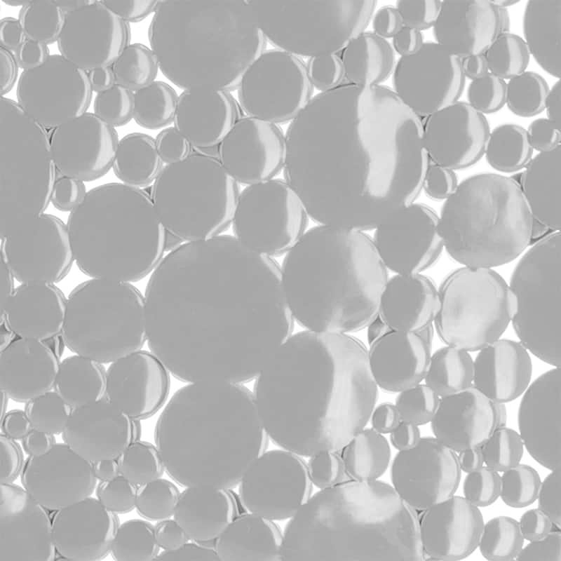 Bubbles Non-Slip Square Shower Mat 20 L X 20 W