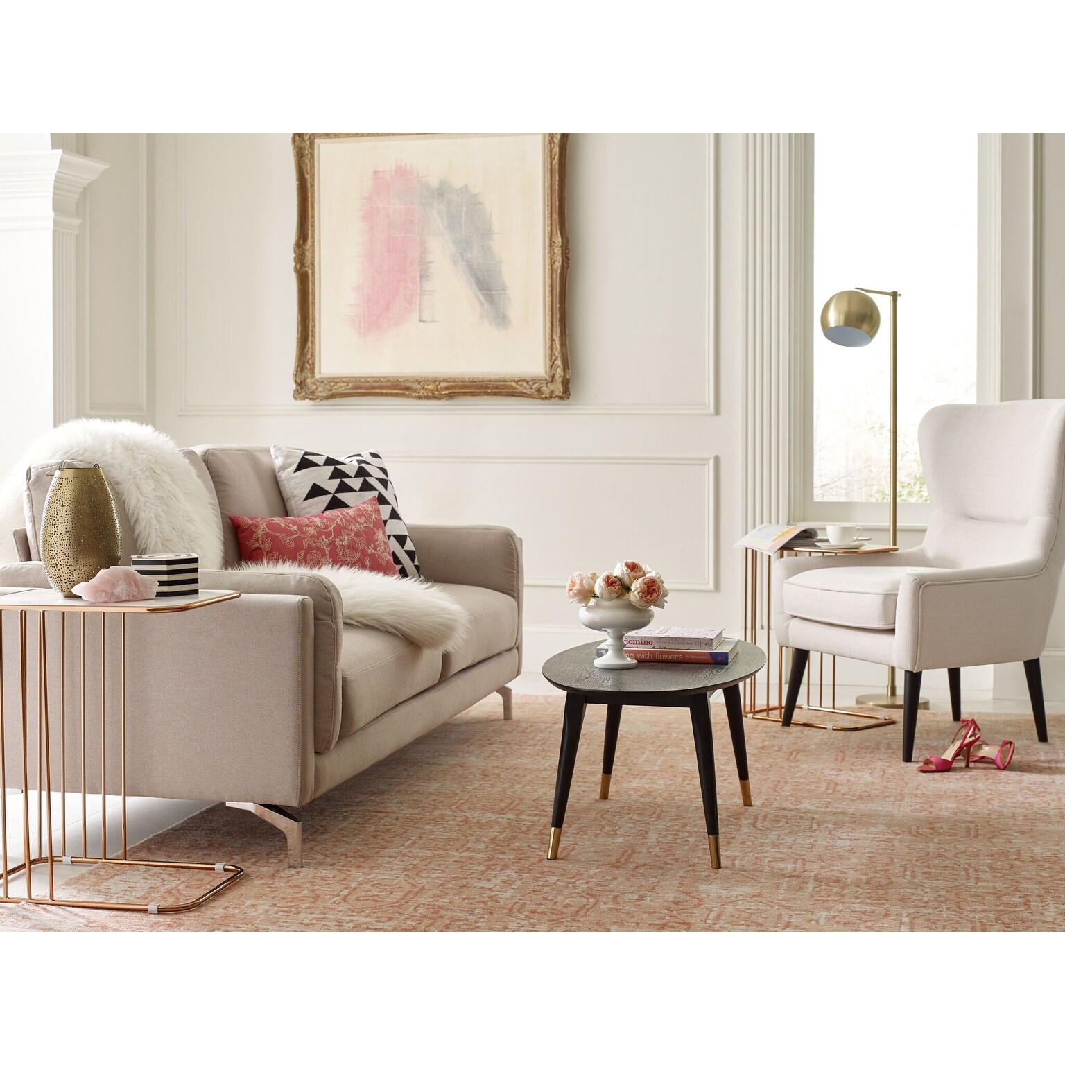 Tommy hilfiger auburn wingback chair online