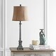 preview thumbnail 3 of 2, SAFAVIEH Lighting 32-inch Collin Antiqued Traditional LED Table Lamp - 12"x12"x31.5"