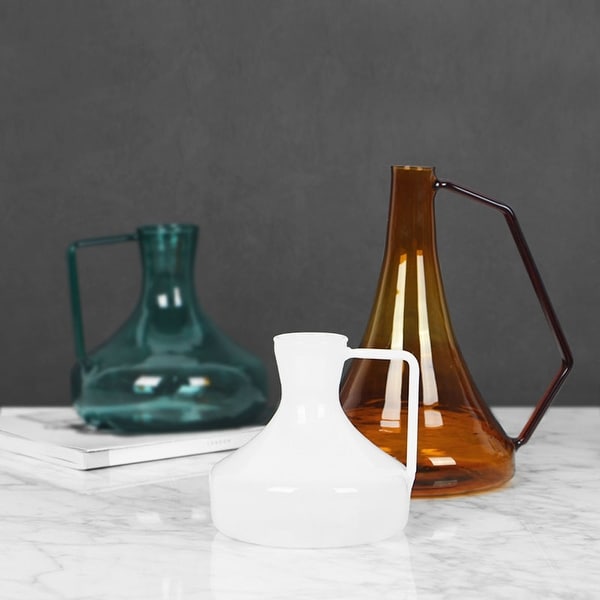 FloralGoods Colorful Kettle Style Glass Vase