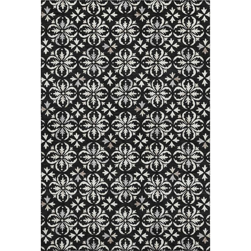 Premium Washable Super Soft Transitional Medallions Mayfield Rug