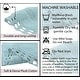 preview thumbnail 39 of 58, Hampton Crochet Bathmat 100% Cotton Non-Slip Bathroom Rug Set, Machine Washable Bath Rug, 5 Piece Bath Mat Set with Contour