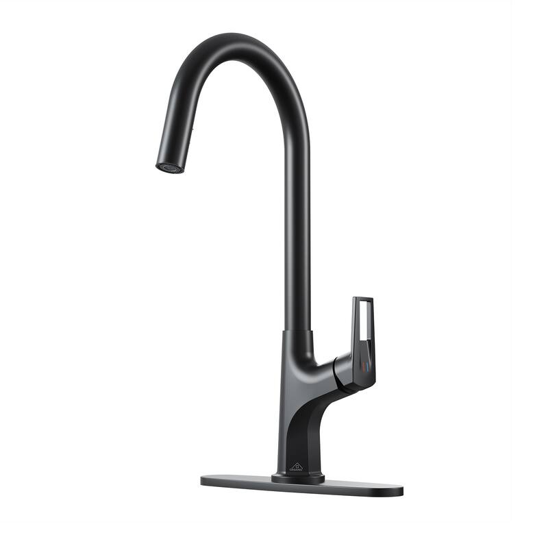 Single Handle Pull-Down Sprayer Kitchen Faucet