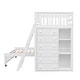 preview thumbnail 9 of 10, Multifunctional Design Twin over Full Bunk Bed