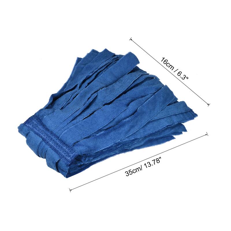 Commercial Mop Heads Replacement Polyester Fiber Cleaning Pads