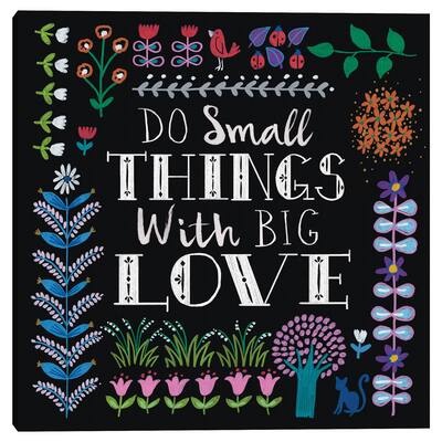 Bright Folklore Inspiration I by Wild Apple Portfolio Canvas Art Print