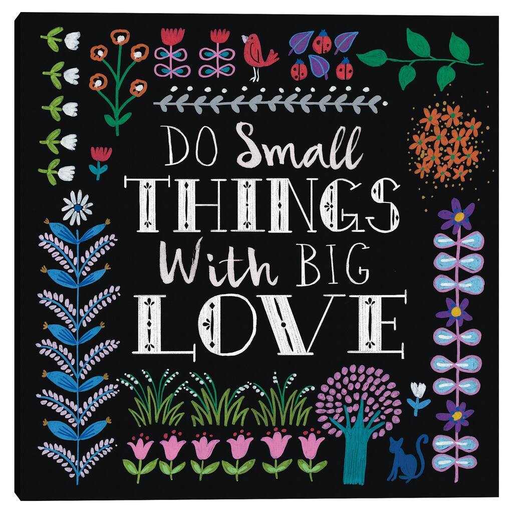 Bright Folklore Inspiration I by Wild Apple Portfolio Canvas Art Print