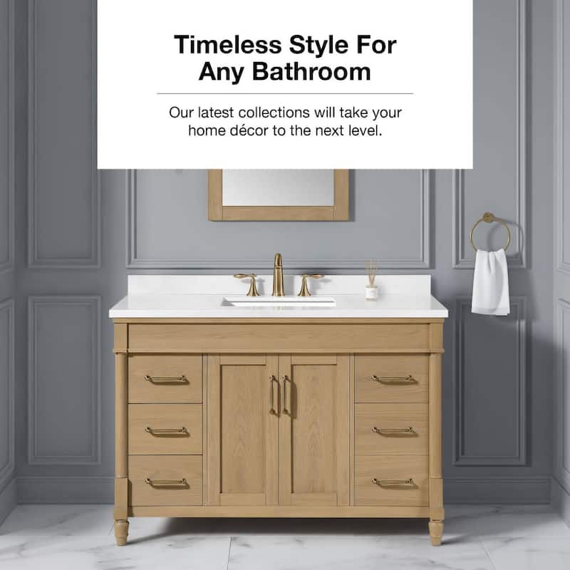 Ove Decors 15VVA-HIGH48 Salisbury 48" Free Standing Single Basin