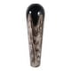 preview thumbnail 15 of 20, Tapered Iron Vase with Marbleized Finish - Modern Flower Vase