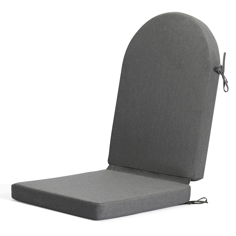 Laguna All Weather Poly Outdoor Adirondack Chair Seat And Back Cushion (Cushions Only)