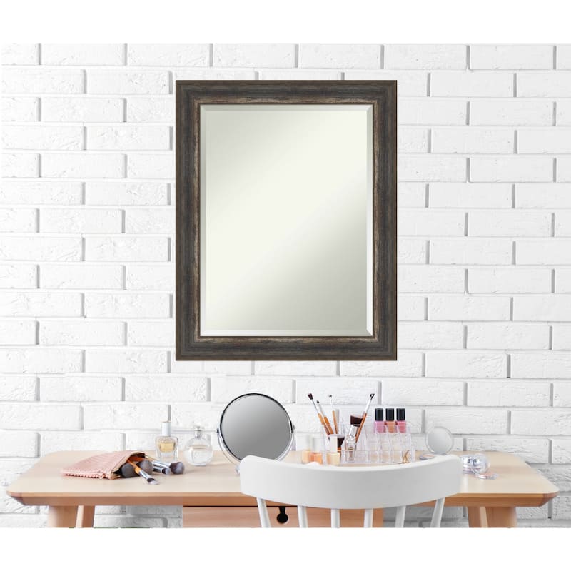 Beveled Bathroom Wall Mirror - Alta Frame