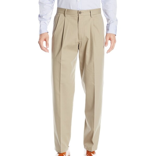 men's loose fit khakis
