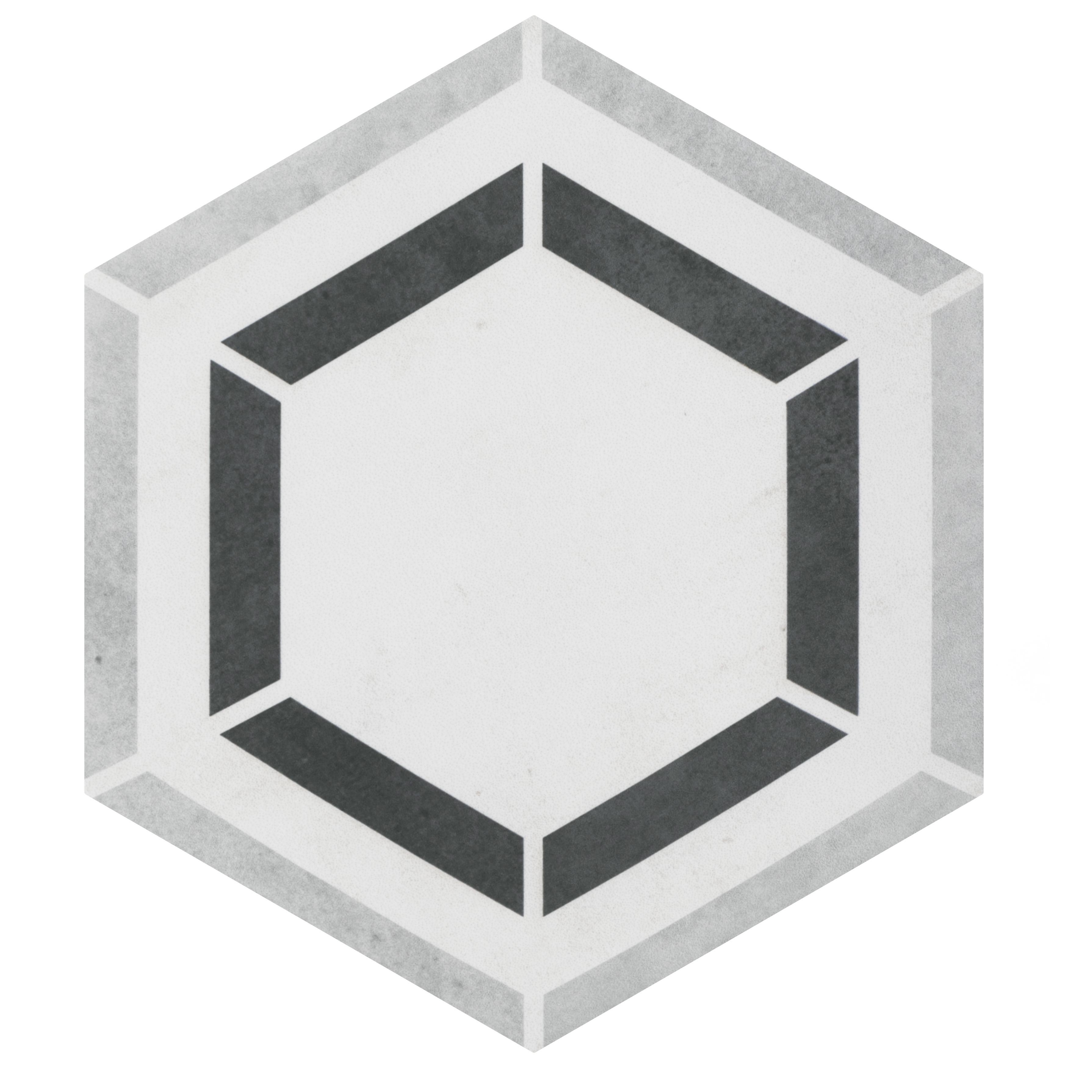 Merola Tile Coco Hex Geo Classic 7