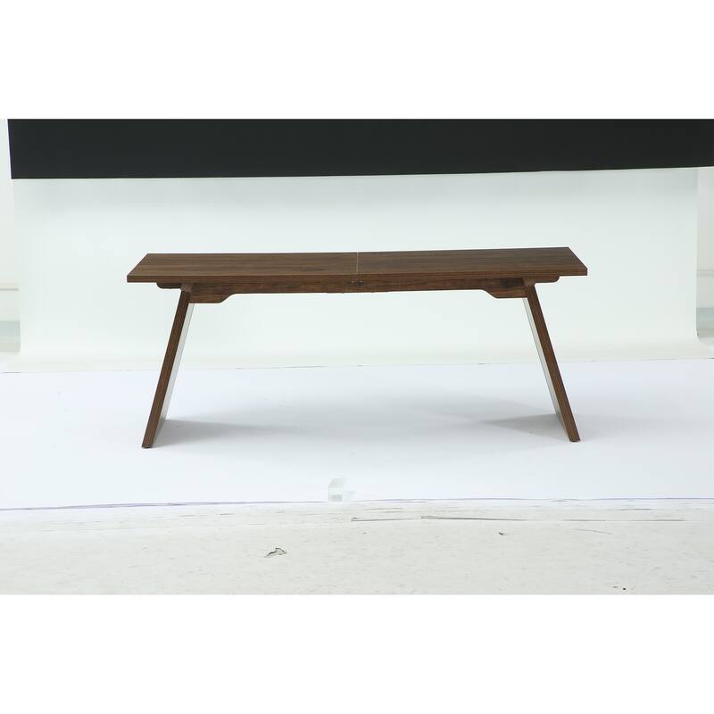 Farmhouse Dining Table for 6-8 People - Brown