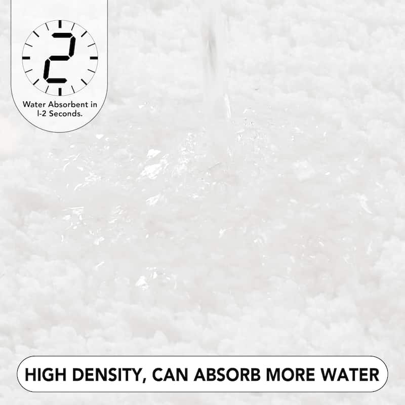 Deconovo Bathroom Rugs, Non Slip Absorbent Shower Bathroom Mat (1 PC)