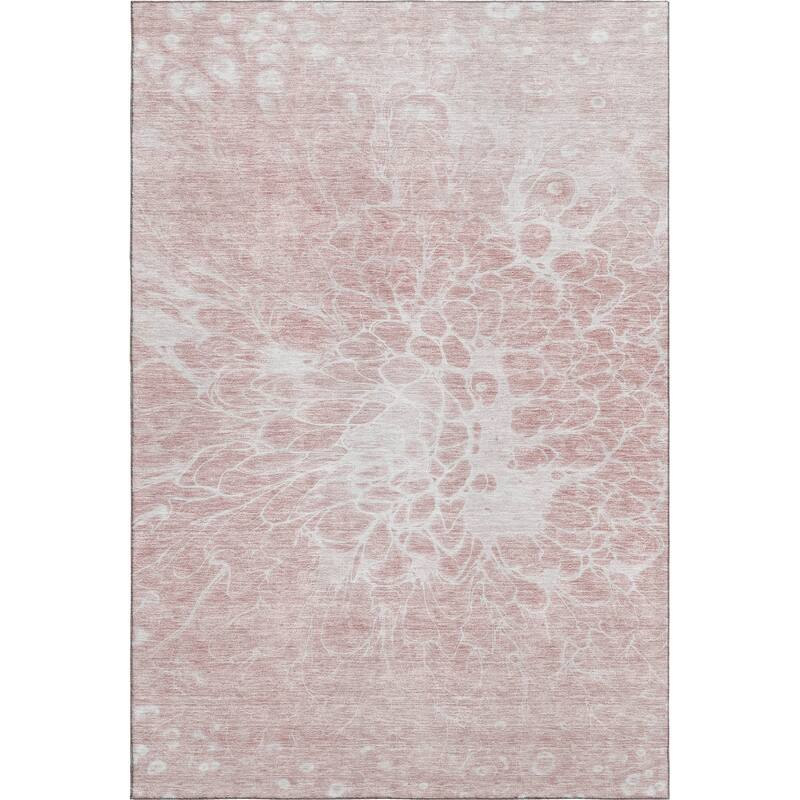 Premium Washable Super Soft Muted Floral Mayfield Rug