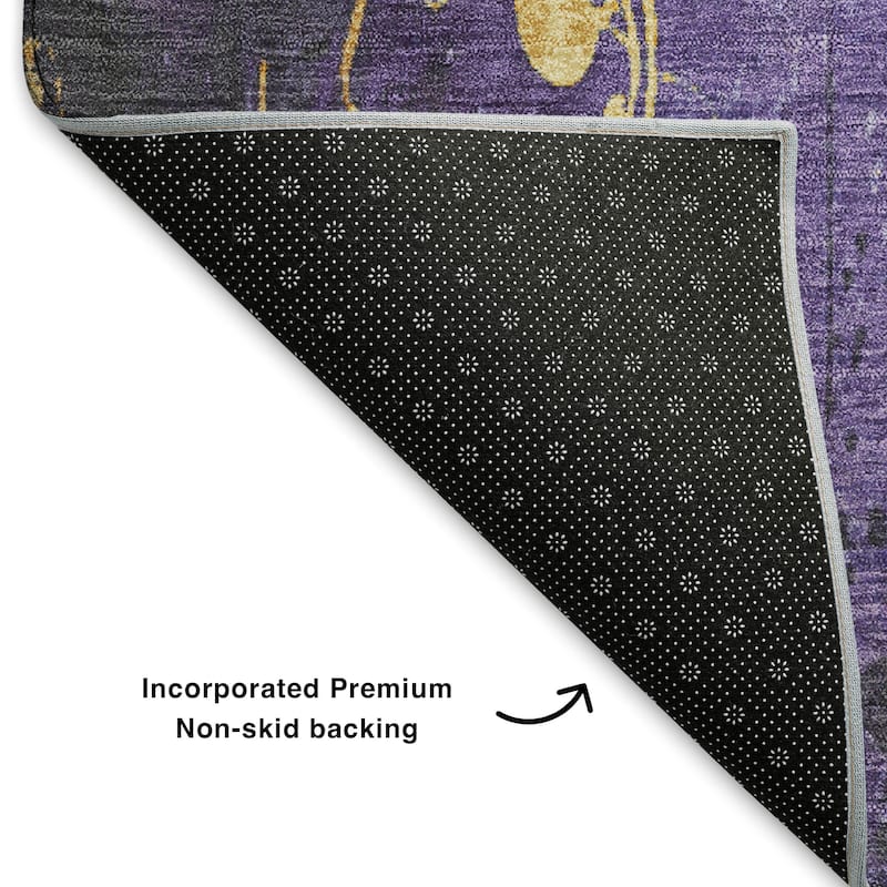 Premium Washable Super Soft Modern Glam Mayfield Rug