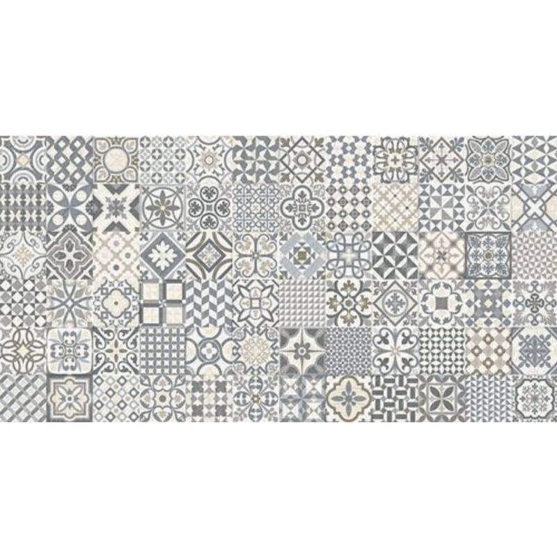 The Tile Life Ellis Taco 6.5x6.5 Grey Porcelain Floor & Wall Tile