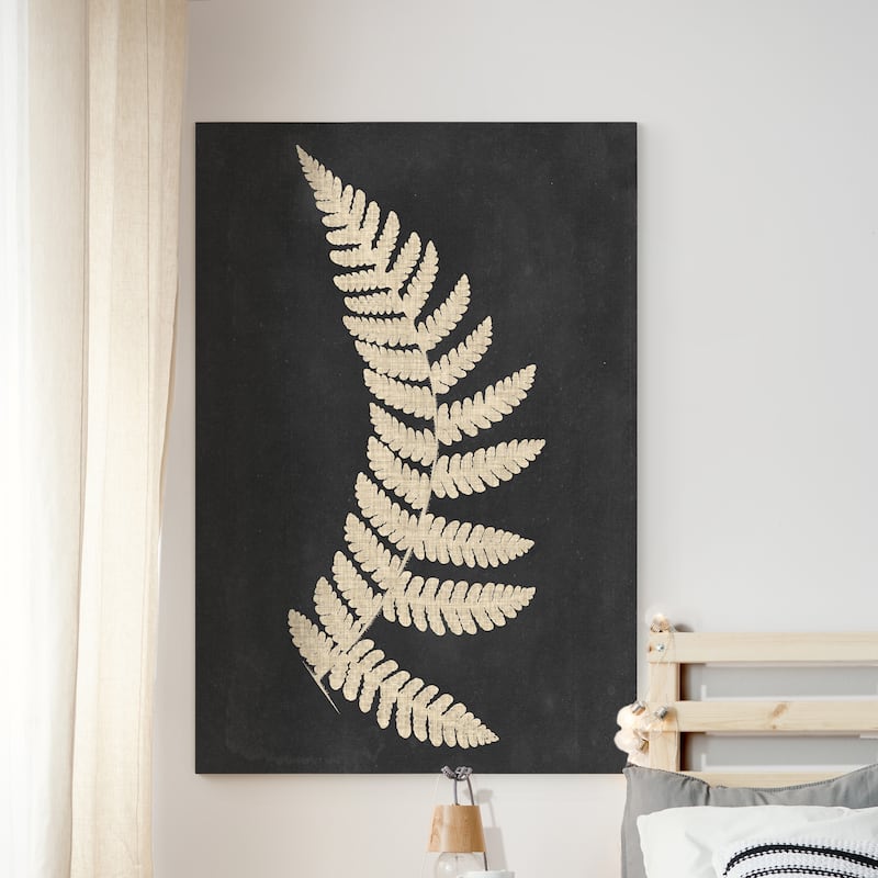 Linen Fern IV -Premium Gallery Wrapped Canvas