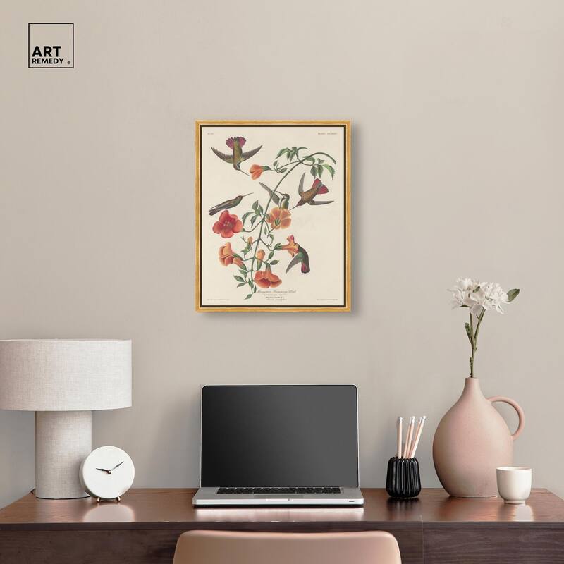 Humming Bird 1834 Canvas by Art Remedy