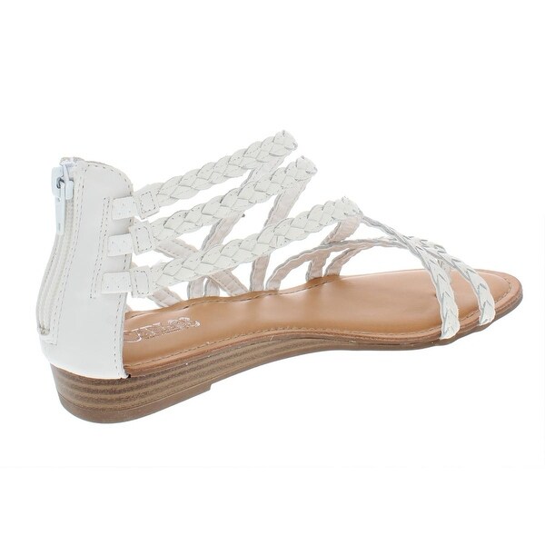 amara braided flat sandals