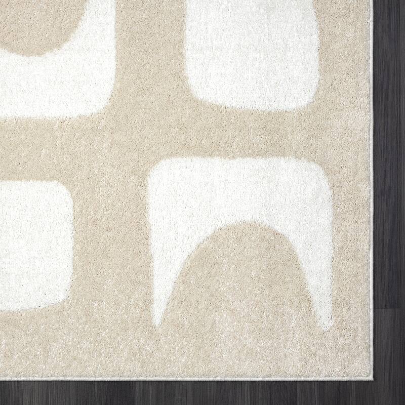 Abani Rugs Nuevo NUE220A Modern Geometric Area Rug