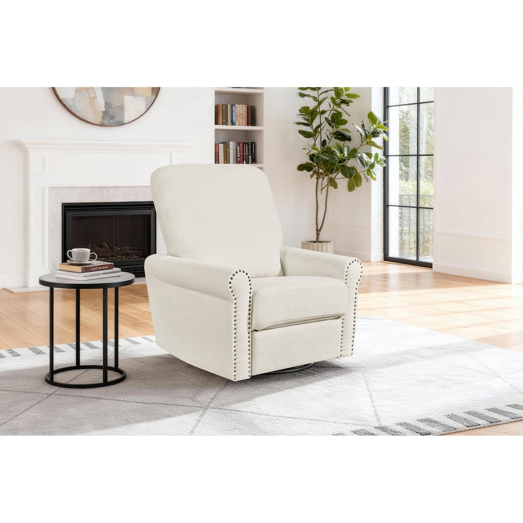 Heido 360 Degree Swivel Glider Manual Recliner Leisure Sofa Chair