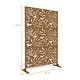 preview thumbnail 134 of 166, Outdoor Privacy Screen with Stand for Patio Garden Metal Fence
