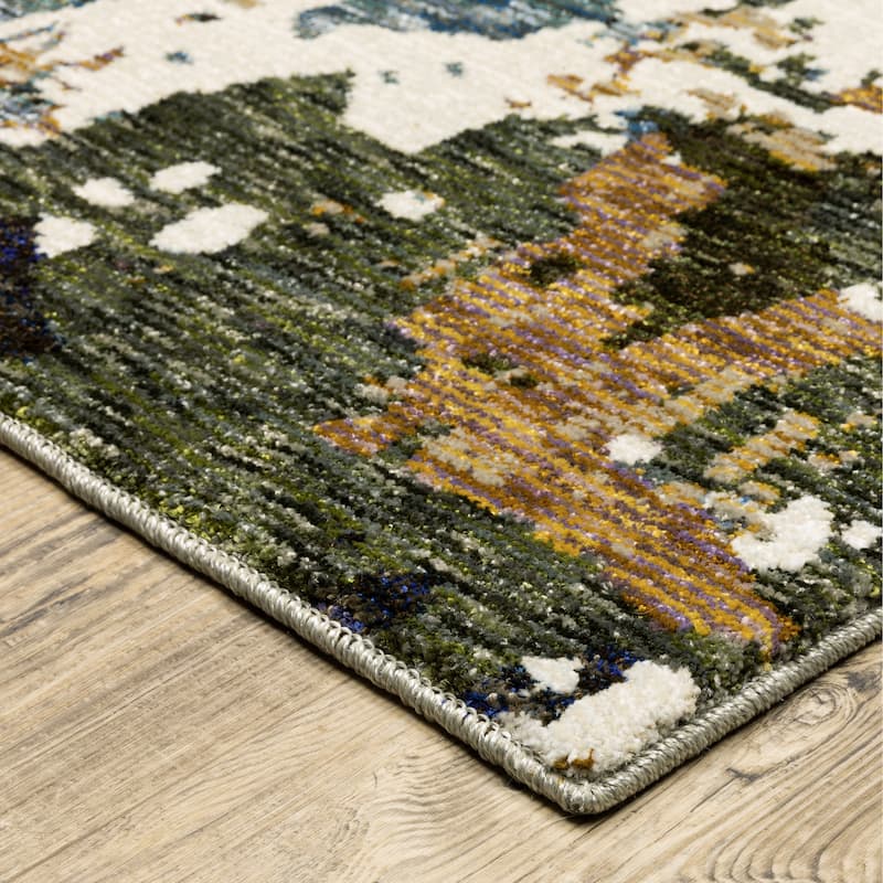 Style Haven Esperanza Terra Abstract Area Rug