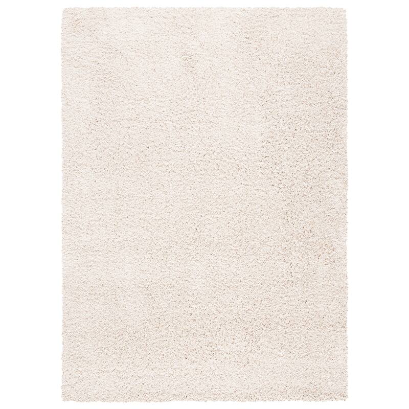 SAFAVIEH Evolution Shag Gwenaele Solid 1.8-inch Thick Rug