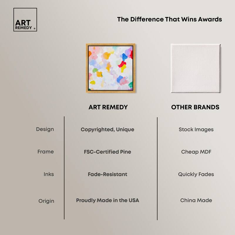 Colorfield Patches I Canvas by Art Remedy