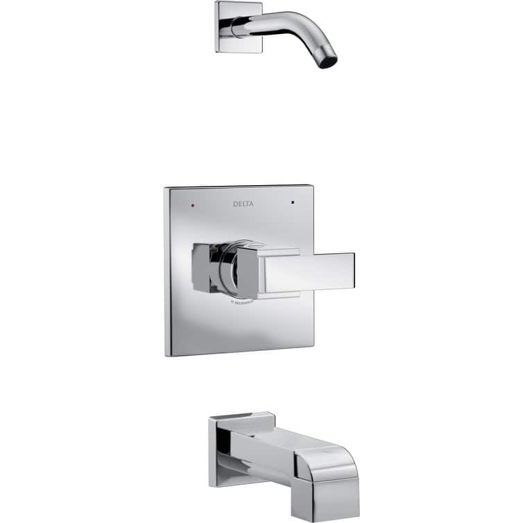 Delta Ara Monitor 14 Series Single Function Pressure Balanced Tub and - Chrome