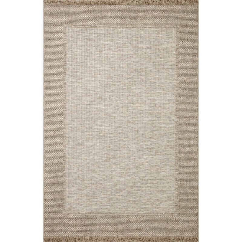 Alexander Home Dana Indoor / Outdoor Border Area Rug - 2'-3" x 10' Runner