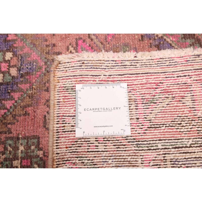 ECARPETGALLERY Hand-knotted Antalya Vintage Dark Copper Wool Rug - 4'2 x 6'4