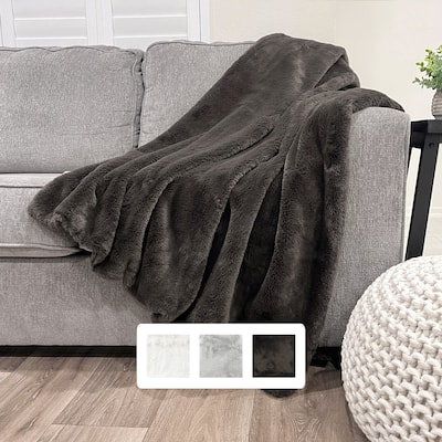 The Mood Rex FauxFur Throw