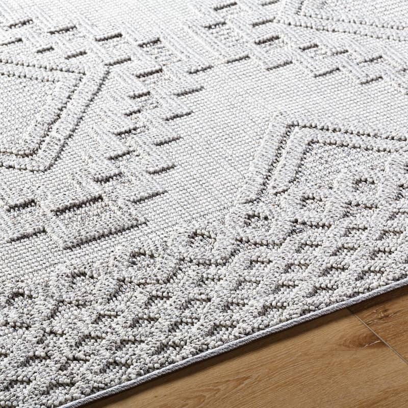 Livabliss Rockport Modern Indoor/Outdoor Area Rug