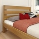 preview thumbnail 13 of 25, Max and Lily Farmhouse Queen Bed with Plank Headboard