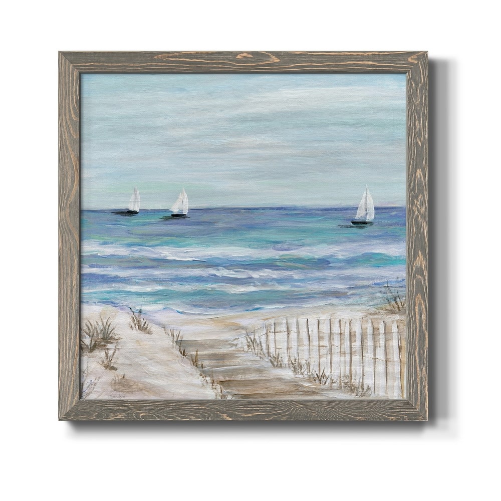 Gulf Shores III-Premium Framed Canvas - Ready to Hang
