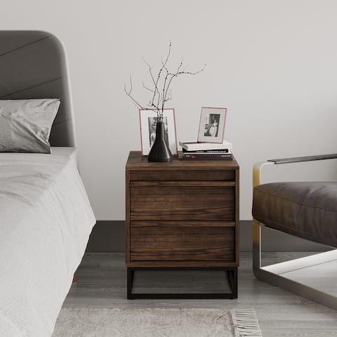 Aplle Wood Nightstand