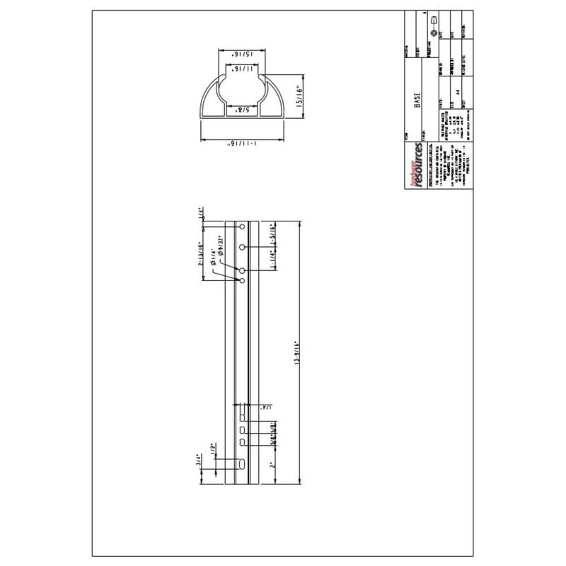 Hardware Resources 14 Inch Telescoping Closet Valet Rod