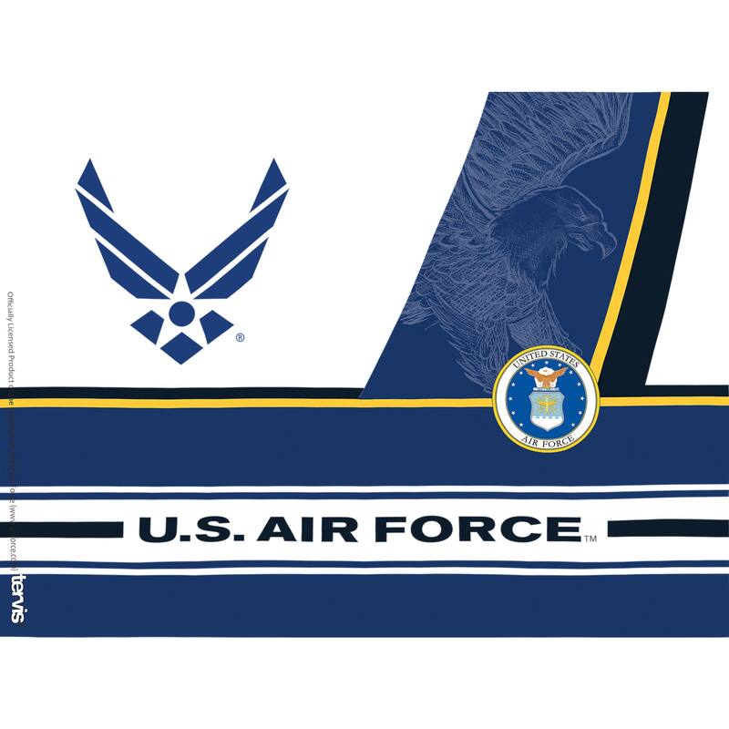 Tervis Air Force Forever Proud Made in USA Double Walled Insulated Travel Tumbler, Classic