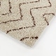 preview thumbnail 9 of 8, Karr Chevron Shag Area Rug
