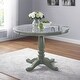preview thumbnail 10 of 12, Furniture of America Ten Country 42-inch Pedestal Round Dining Table