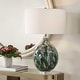 preview thumbnail 2 of 3, Uttermost Mihaela Drip Glaze Table Lamp - N/A