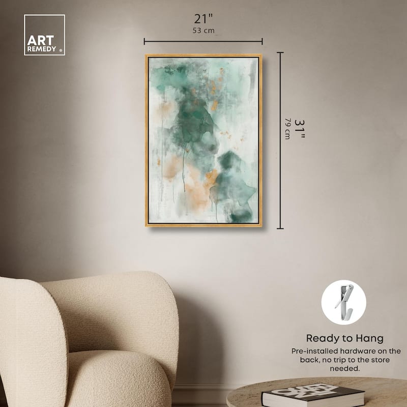 Verdant Vapors I Canvas by Art Remedy
