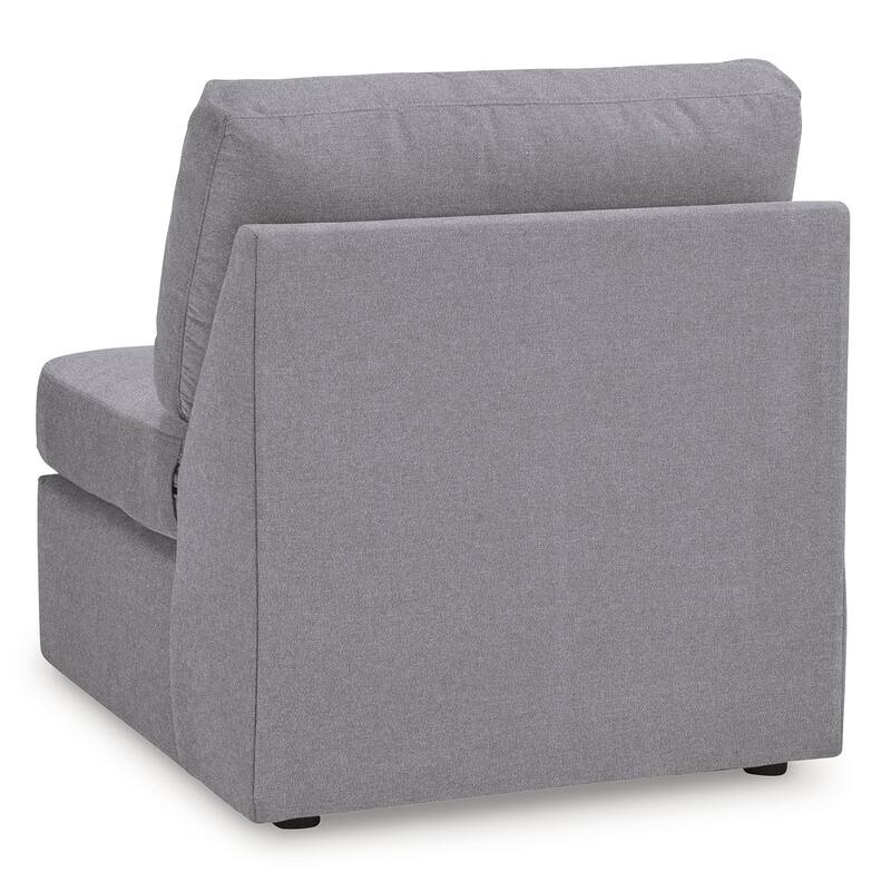 Signature Design by Ashley Modmax Gray 3-Piece Sectional with Chaise - 109" W x 68" D x 36" H